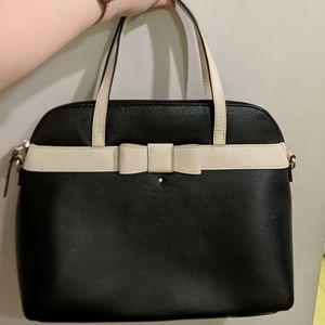 Black and Nude Kate Spade Kirk Park Maize Purse